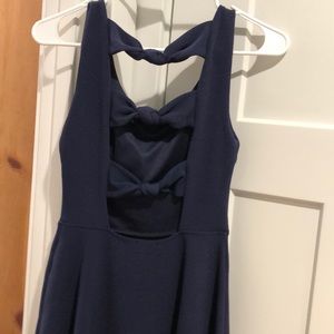 Navy Cocktail Dress